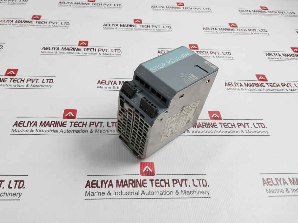 Siemens 6Ep1334-3Ba10 Stabilized Power Supply Input 50-60Hz Ac 120-230V