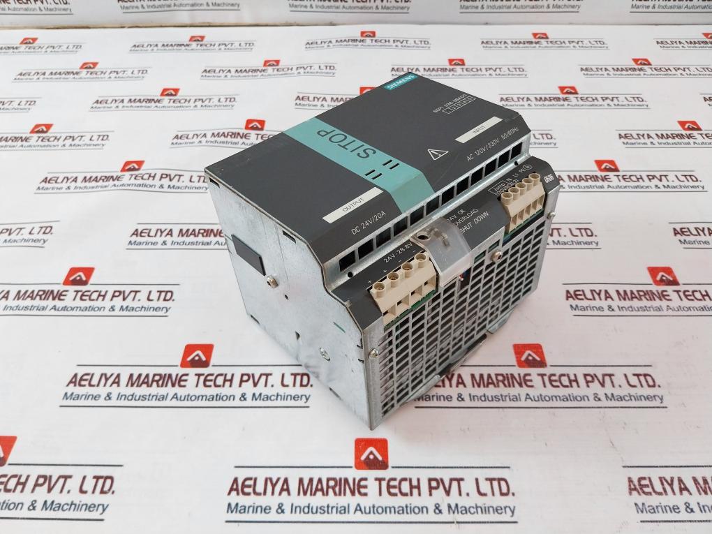 Siemens 6Ep1 336-3Ba00 Sitop Modular 20A 1/2 Ph Power Supply S Q6U6646359