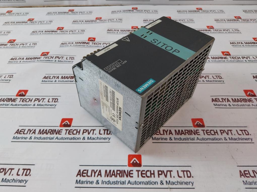 Siemens 6Ep1 336-3Ba00 Sitop Modular 20A 1/2 Ph Power Supply S Q6U6646359