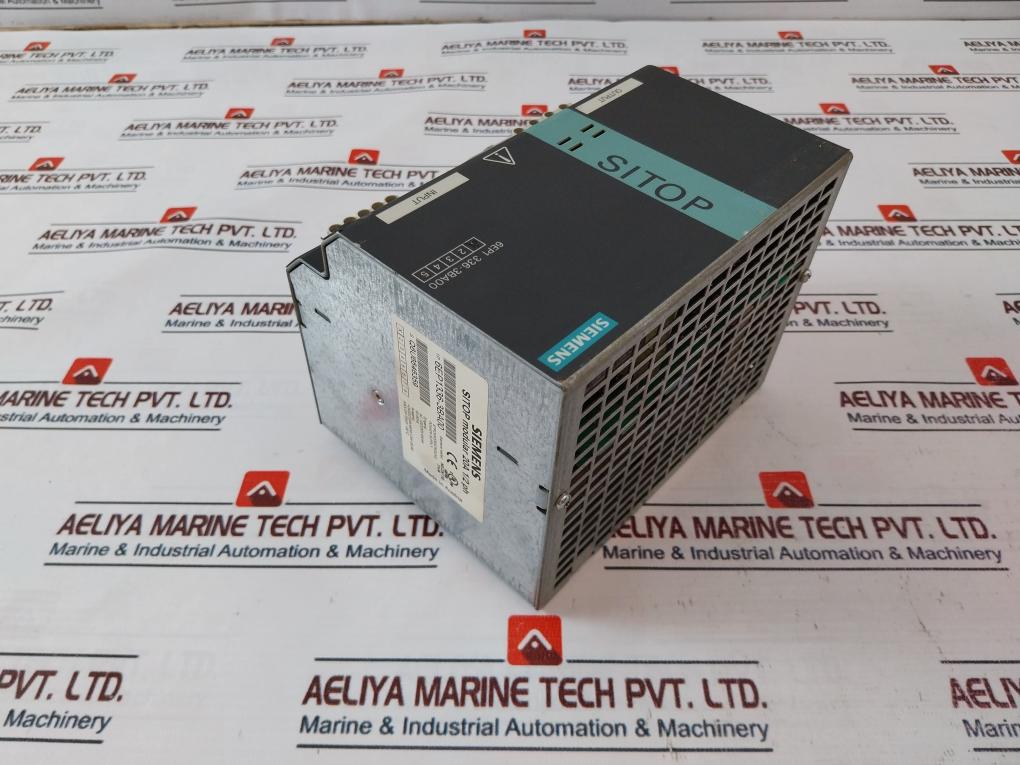 Siemens 6Ep1 336-3Ba00 Sitop Modular 20A 1/2 Ph Power Supply