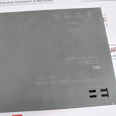 Siemens 6Ep1 434-2Ba00 Sitop Power 10 Power Supply 0.65A 50/60Hz