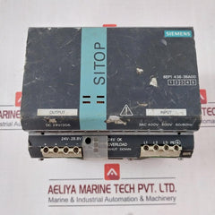 Siemens 6Ep1436-3Ba00 Sitop Power 20 Stabilized Power Supply 24Vdc/20A/480W