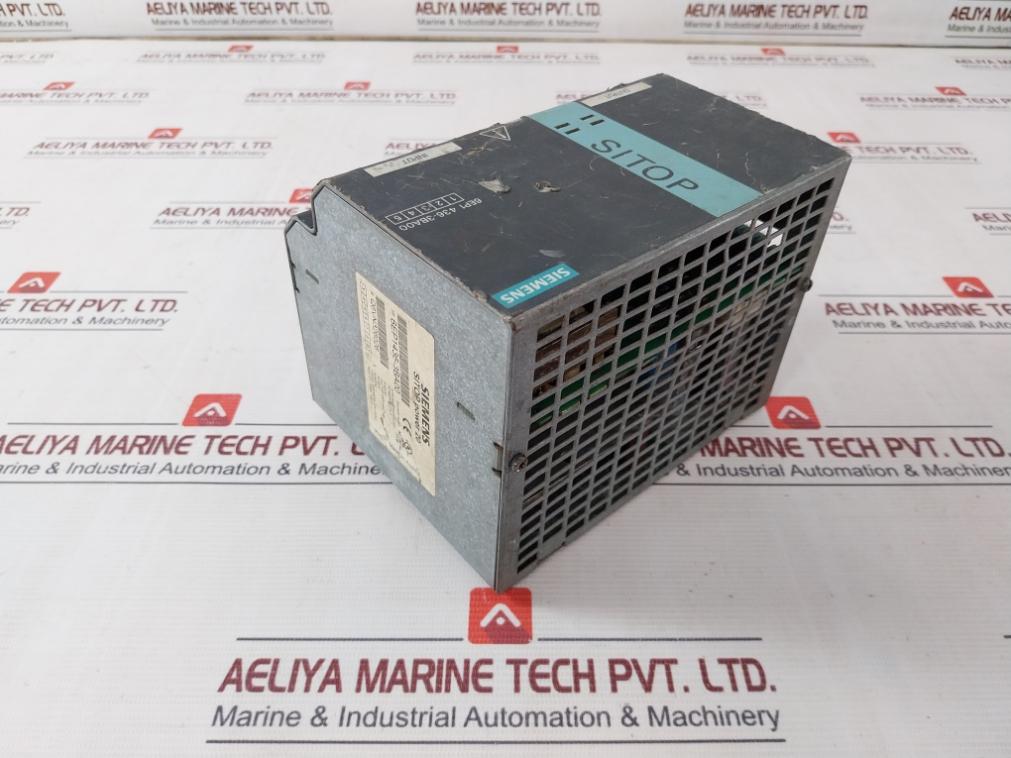Siemens 6Ep1436-3Ba00 Sitop Power 20 Stabilized Power Supply 24Vdc/20A/480W