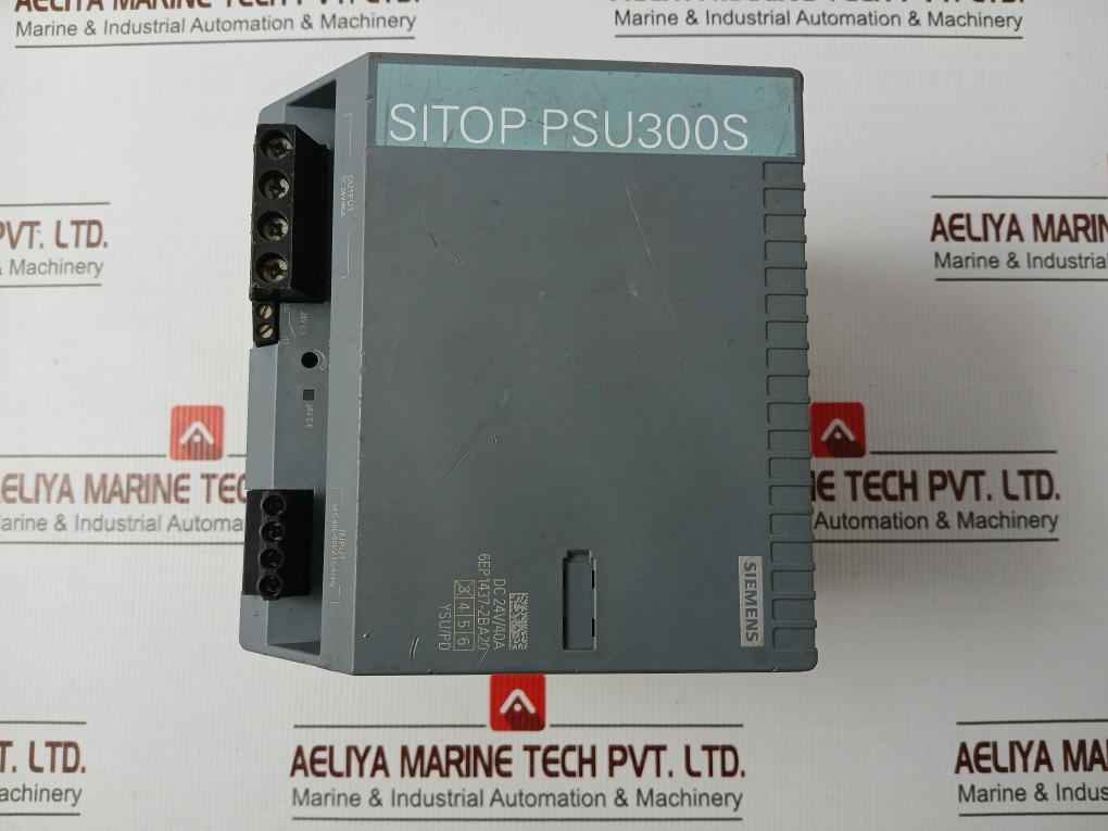 Siemens 6Ep1437-2Ba20 Power Supply 3Ac 400-500V|2,0-1,7A| 50-60Hz