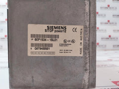 Siemens 6Ep1534-1Sl01 Power Supply Dc 600V 0,65A