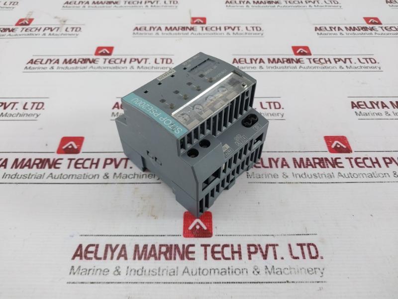 Siemens 6Ep1961-2Ba21 Sitop Pse200U Selectivity Module 4-channel Input Dc 24V