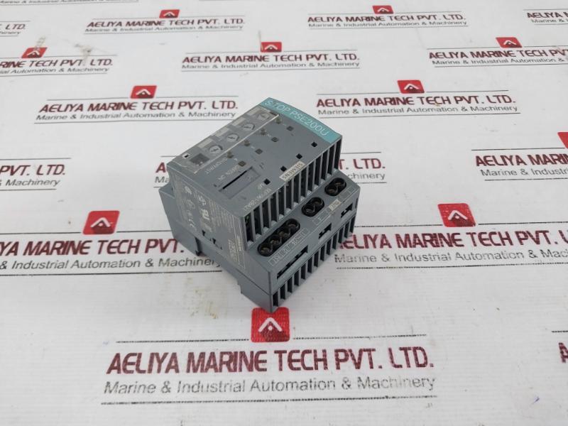 Siemens 6Ep1961-2Ba21 Sitop Pse200U Selectivity Module 4-channel Input Dc 24V