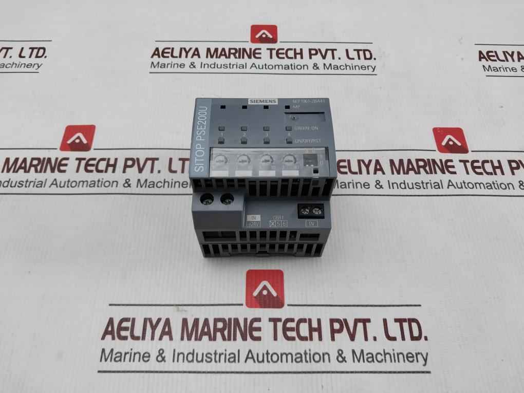 Siemens 6Ep1961-2Ba41 Selectivity Module Dc 24V, 40A Q6R1