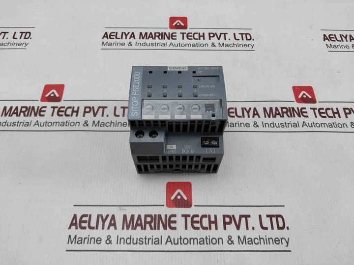 Siemens 6Ep1961-2Ba41 Selectivity Module Dc 24V, 40A Q6R1