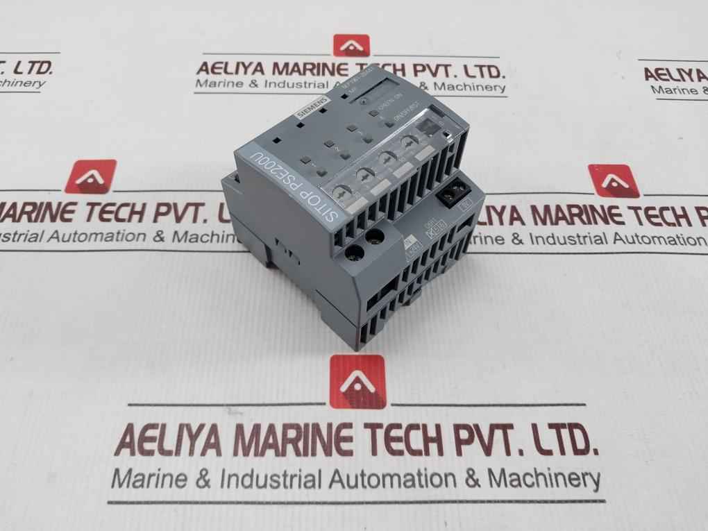 Siemens 6Ep1961-2Ba41 Selectivity Module Dc 24V, 40A Q6R1