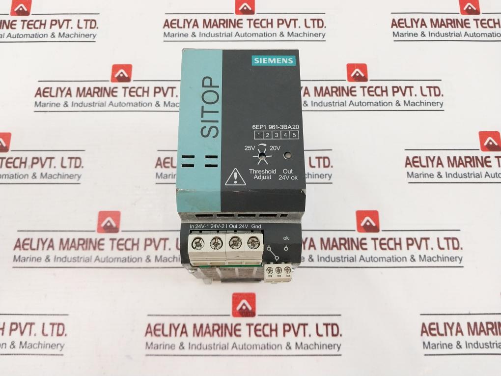 Siemens 6Ep1 961-3Ba20 Sitop Redundancy Module