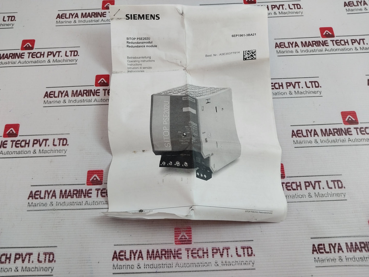 Siemens 6Ep1 961-3Ba21 Power Supply 24V/40A