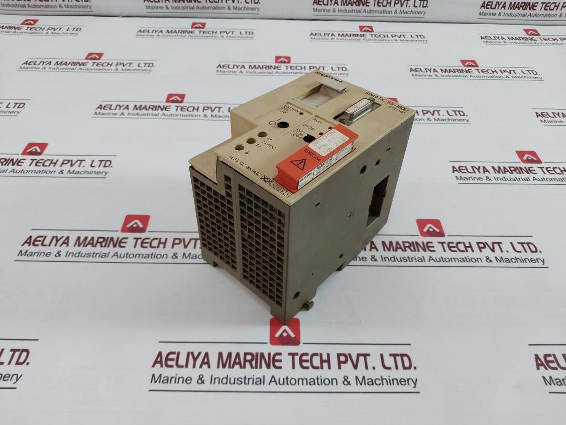 Siemens 6Es5 102-8Ma02 Central Processing Unit Cpu 102 24Vdc 1A C/9104357