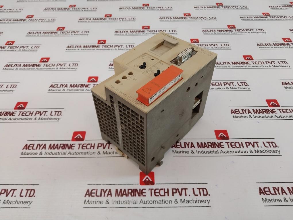 Siemens 6es5 103-8ma03 Simatic S5-100u Central Processing Unit Cpu 103 24vdc 1a