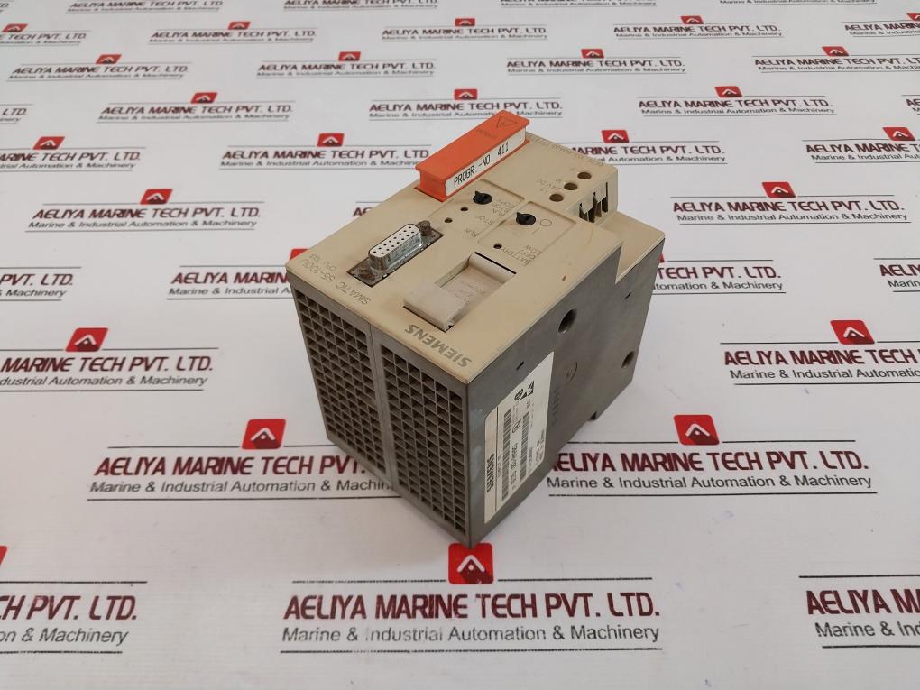 Siemens 6es5 103-8ma03 Simatic S5-100u Central Processing Unit Cpu 103 24vdc 1a