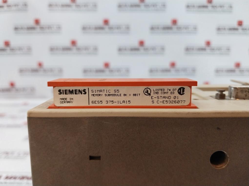 Siemens 6es5 103-8ma03 Simatic S5-100u Central Processing Unit Cpu 103 24vdc 1a