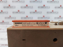 Siemens 6es5 103-8ma03 Simatic S5-100u Central Processing Unit Cpu 103 24vdc 1a
