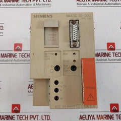 Siemens 6es5 103-8ma03 Simatic S5-100u Central Processing Unit Cpu 103 24vdc 1a