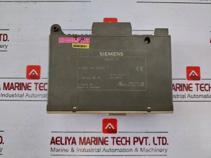 Siemens 6Es5 266-8Ma11 Positioning Mode Module Ip 266 24V Dc. 0,1A P.D.