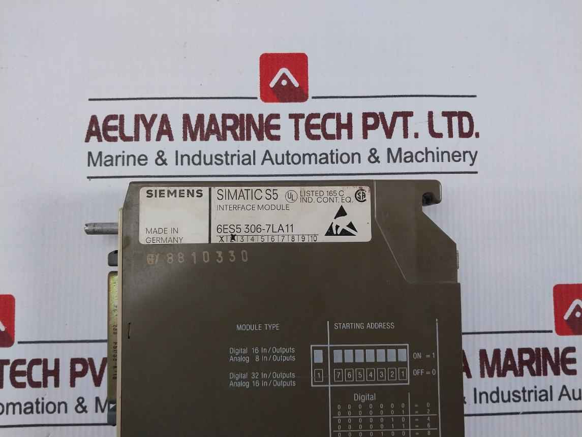 Siemens 6Es5 306-7La11 Interface Module
