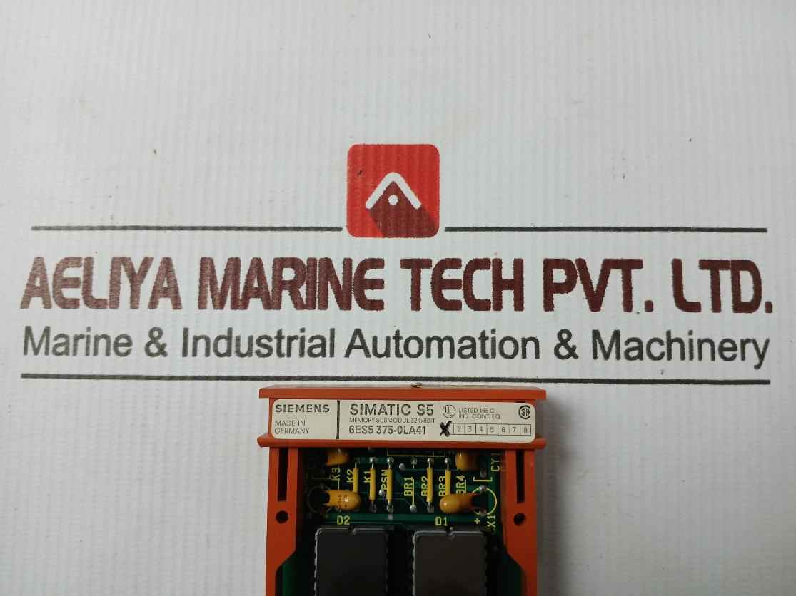 Siemens 6Es5 375-0La41 Memory Submodule 32K X 8Bit