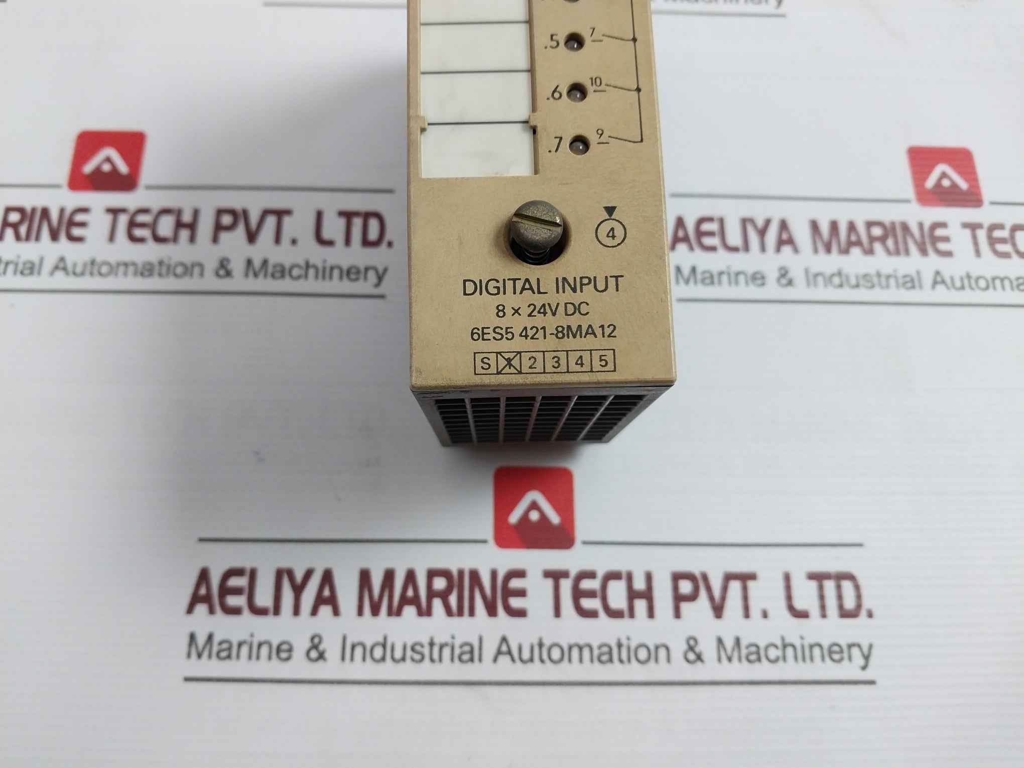 Siemens 6Es5 421-8Ma12 Digital Input Unit 8X 24Vdc