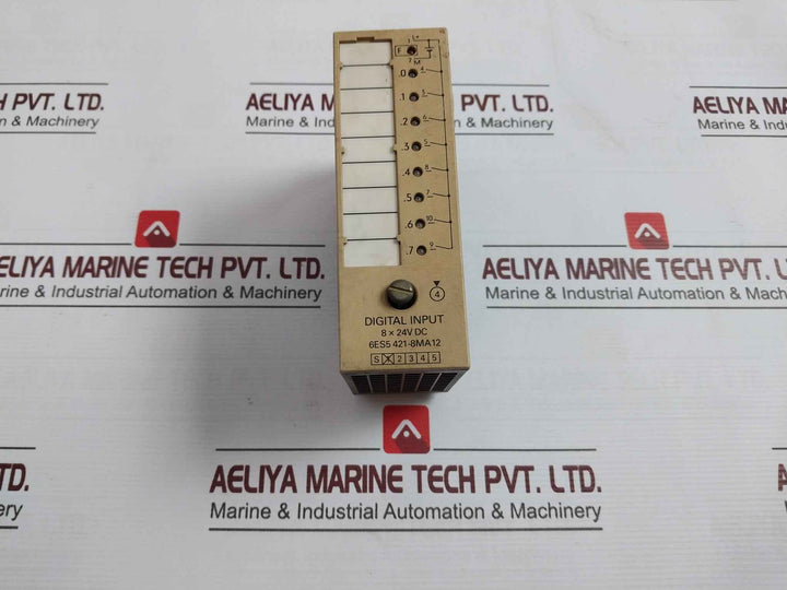Siemens 6Es5 421-8Ma12 Digital Input Unit 8X 24Vdc