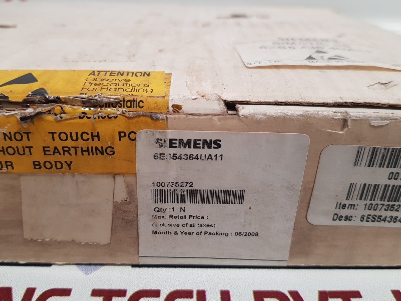 Siemens 6Es5 436 4Ua11 Digital Input Module