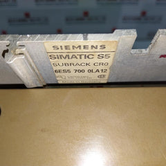 Siemens 6Es5 441-7La11,6Es5 941-7Ua13,6Es5 420-7La11,6Es5 700-0La1 Module Rack