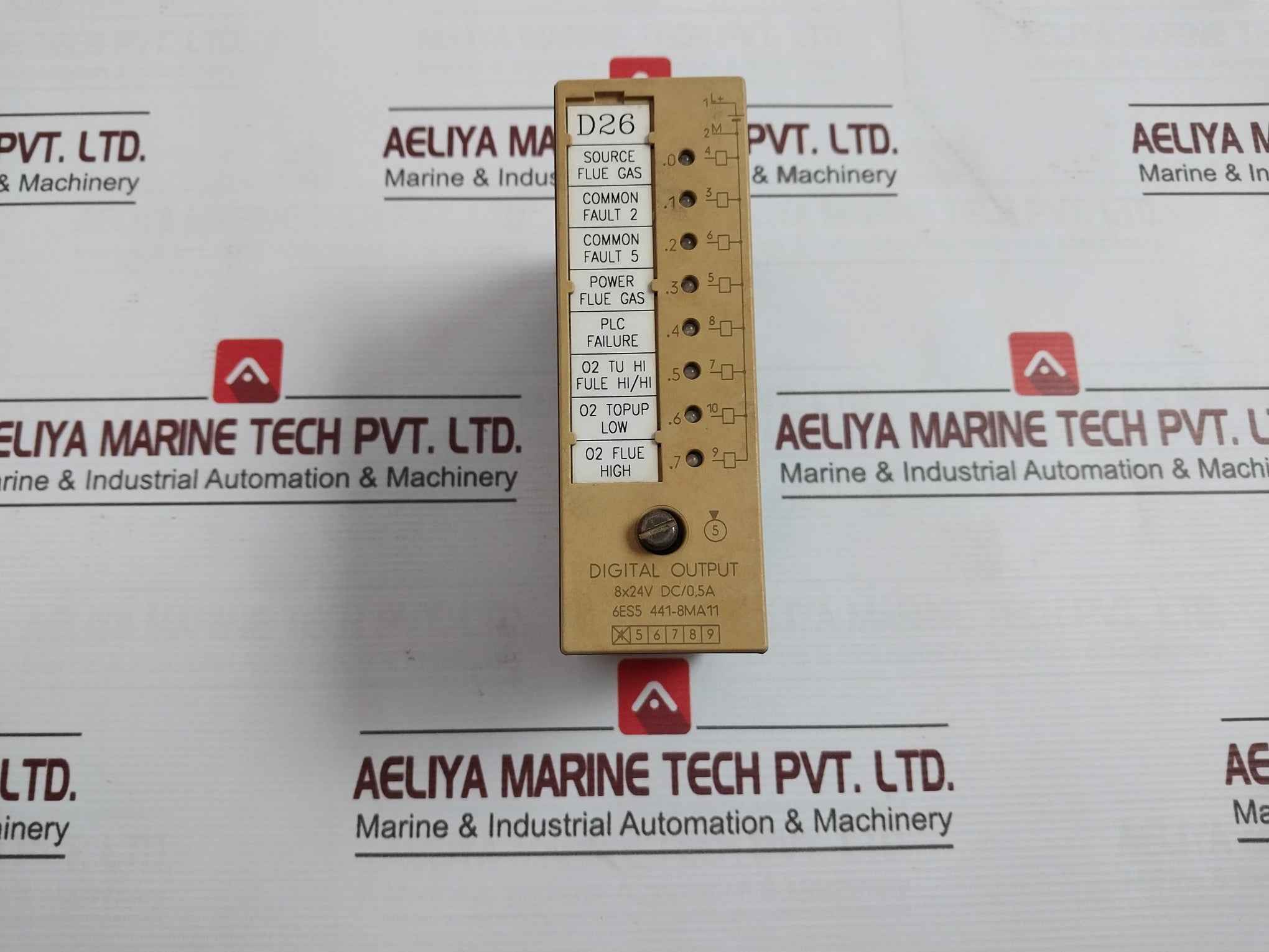 Siemens 6Es5 441-8Ma11 Digital Output Unit 5W 8X24Vdc/0.5A