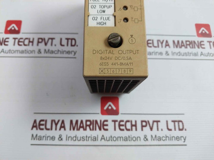 Siemens 6Es5 441-8Ma11 Digital Output Unit 5W 8X24Vdc/0.5A