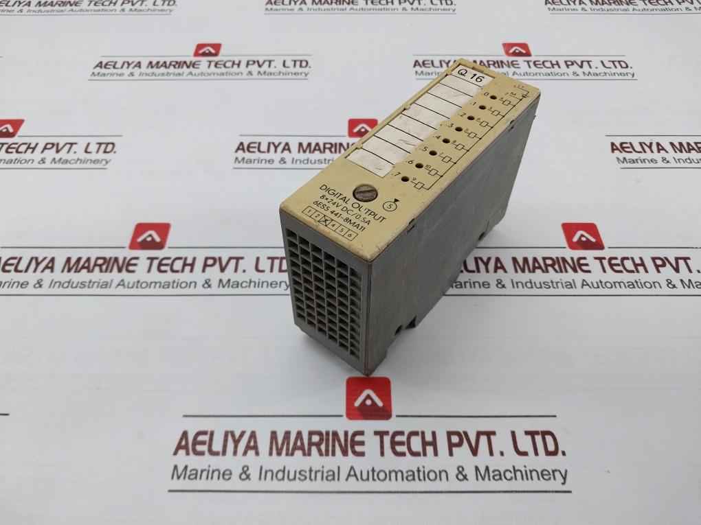 Siemens 6Es5 441-8Ma11 Plc Digital Output Module 8X24V Dc/0.5A