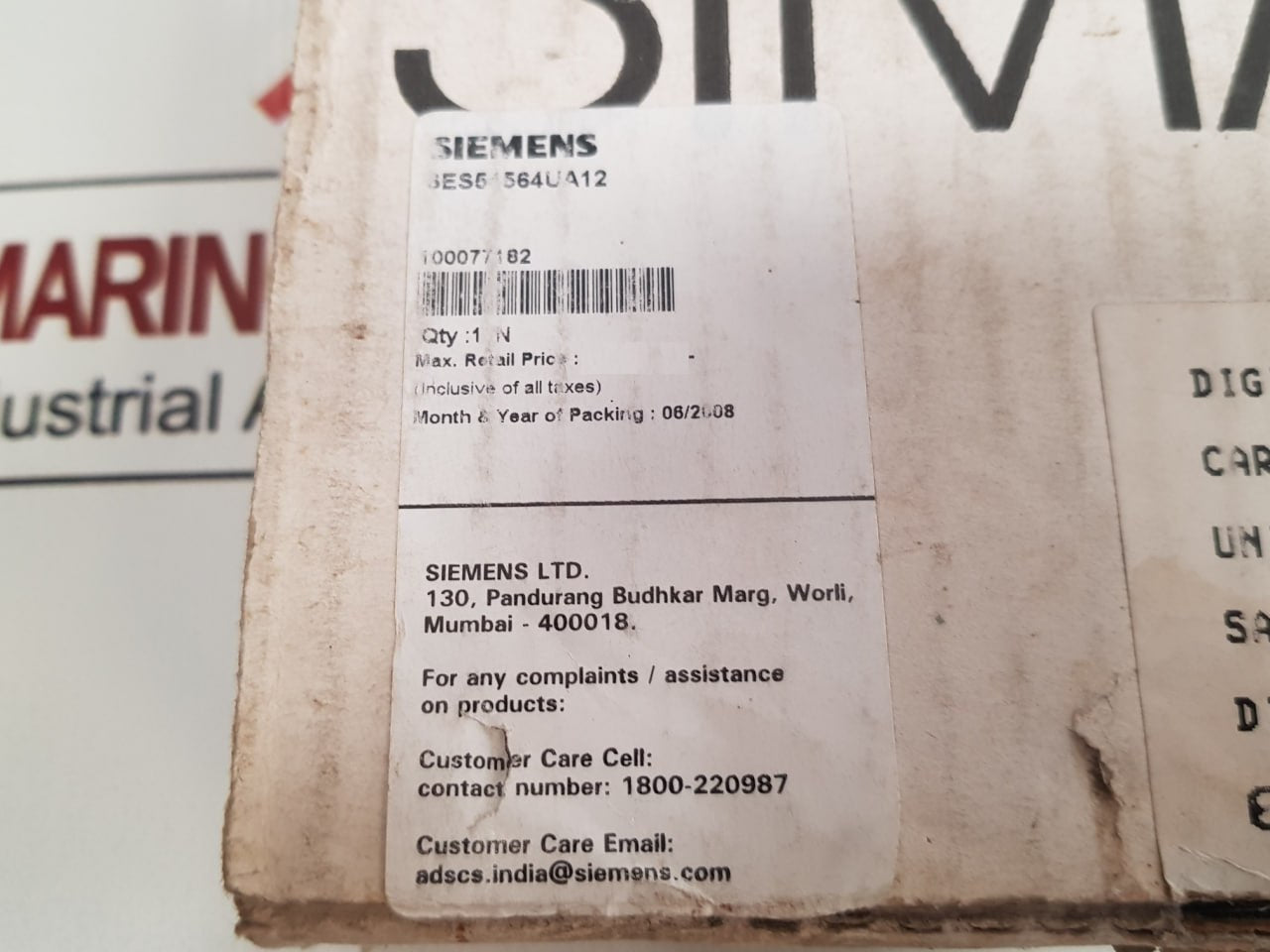 Siemens 6Es5456-4Ua12 Digital Output Module