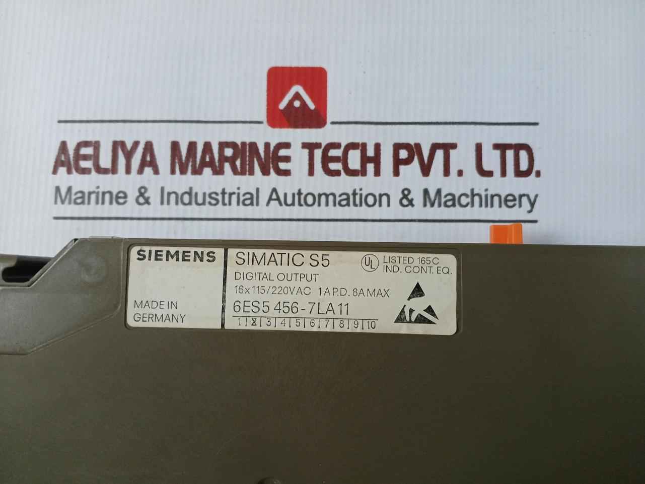 Siemens 6Es5 456-7La11 Simatic S5 Digital Output Module 115 V