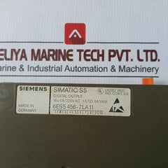 Siemens 6Es5 456-7La11 Simatic S5 Digital Output Module 115 V