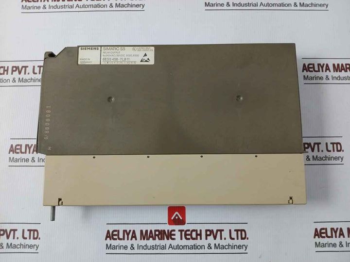 Siemens Simatic S5 6Es5 458-7Lb11 Relay Output Module 240V Ac