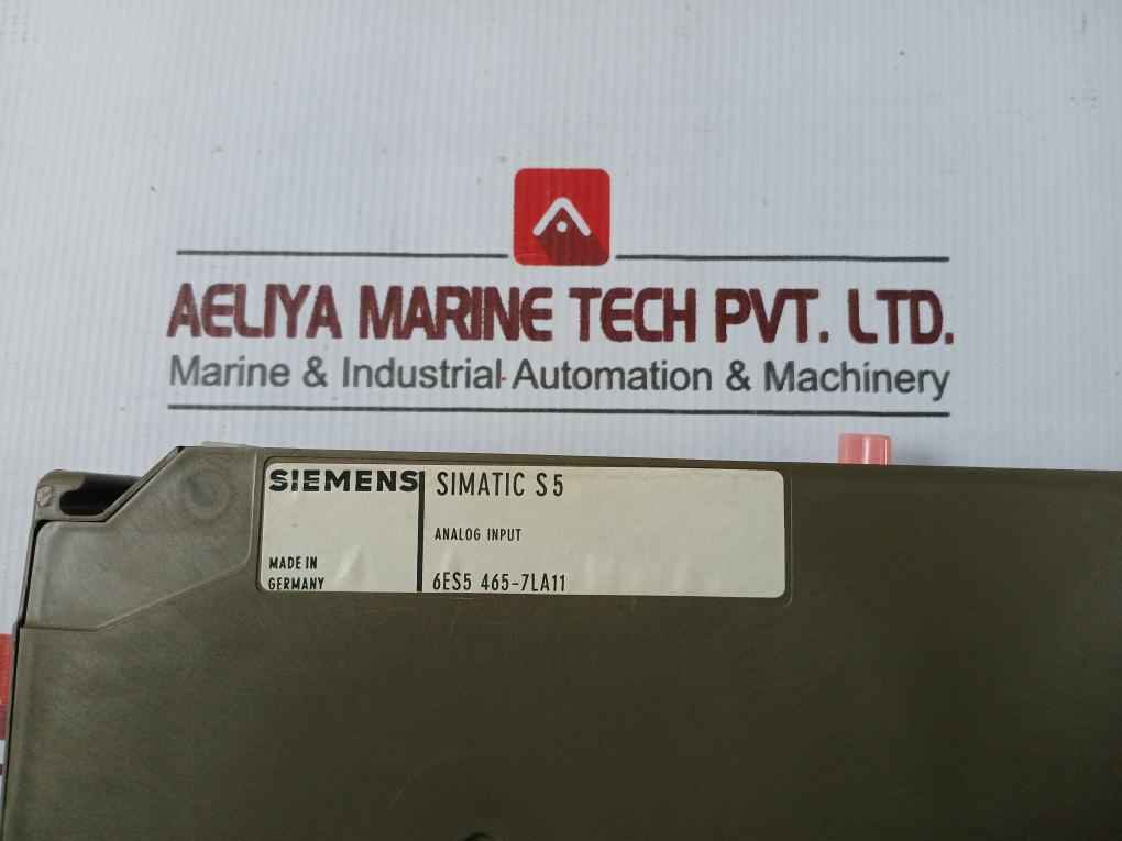 Siemens Simatic S5 6Es5 465-7La11 Analog Input Module 16/8 Channels
