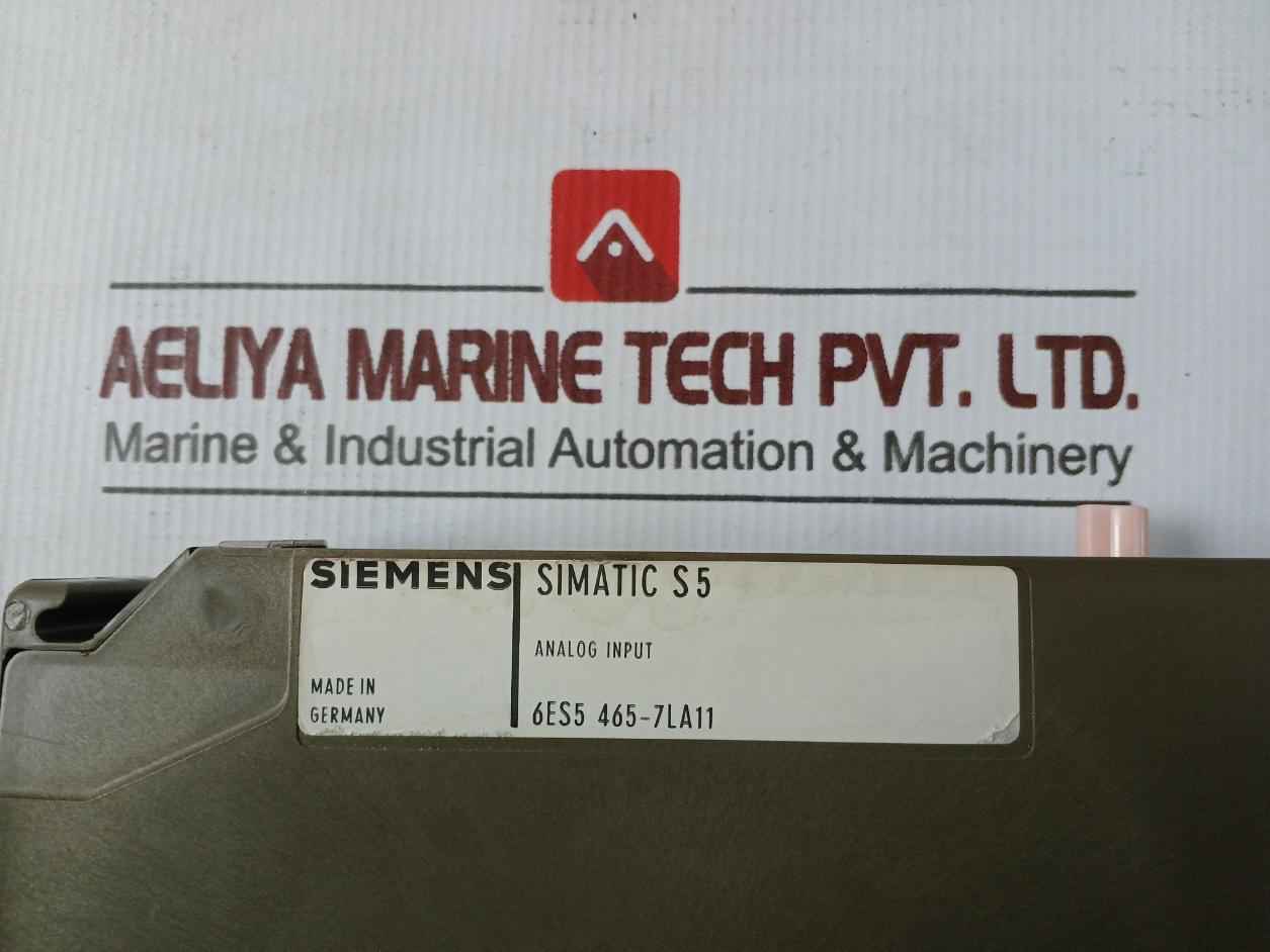 Siemens 6Es5 465-7La11 Simatic S5 Analog Input Module Pt100