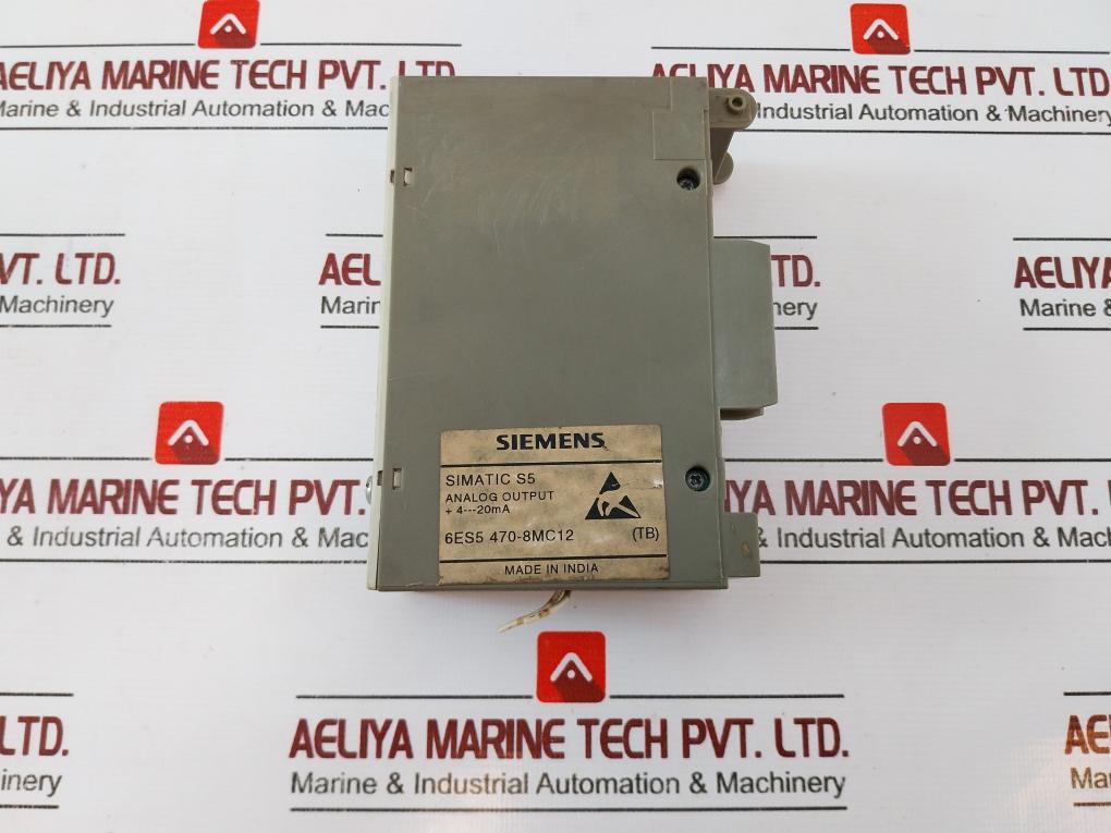 Siemens 6Es5 470-8Mc12 Analog Output Module 2X 4-20Ma