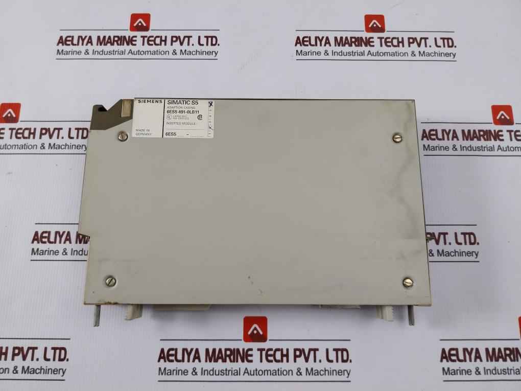 Siemens Simatic S5 6Es5 491-0Lb11 Adaptation Casing 6Es5524-3Ua13