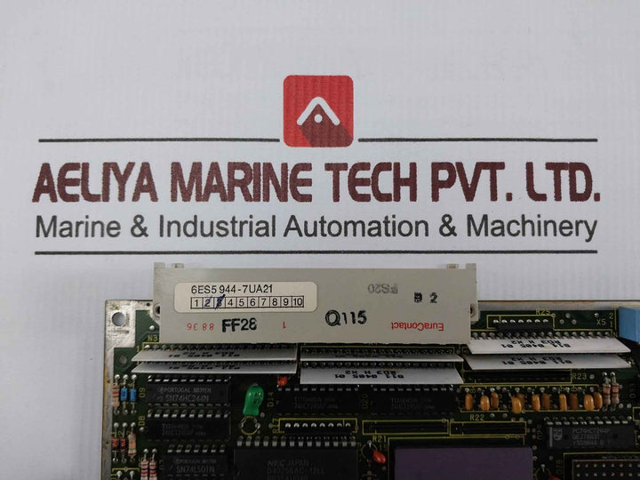 Siemens 6Es5 944-7Ua21 Pcb For Central Processing Unit 811 0751 01 C
