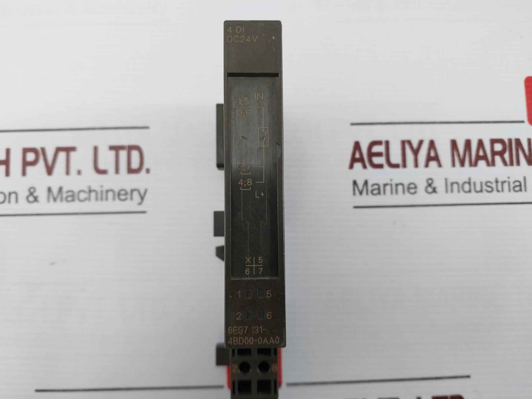 Siemens 6Es7 131-4Bd00-0Aa0 Digital Input Electronic Module Simatic S7 Dc24V