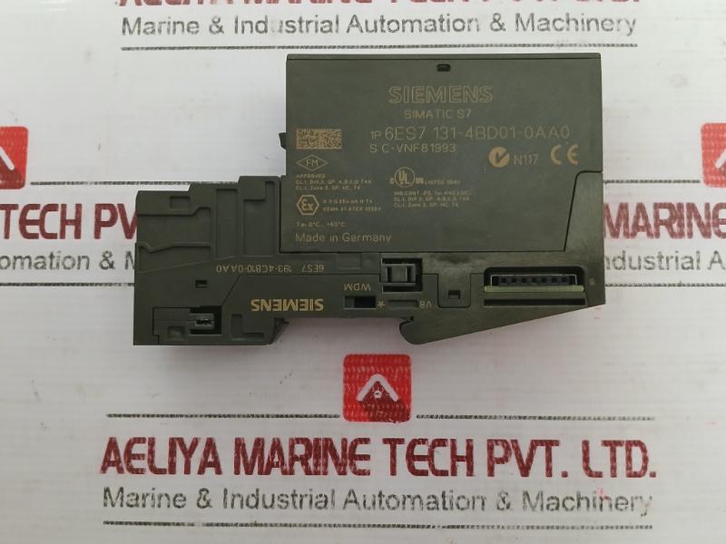 Siemens 6Es7 131-4Bd01-0Aa0 Digital Electronic Module E02 01 Atex 1238X