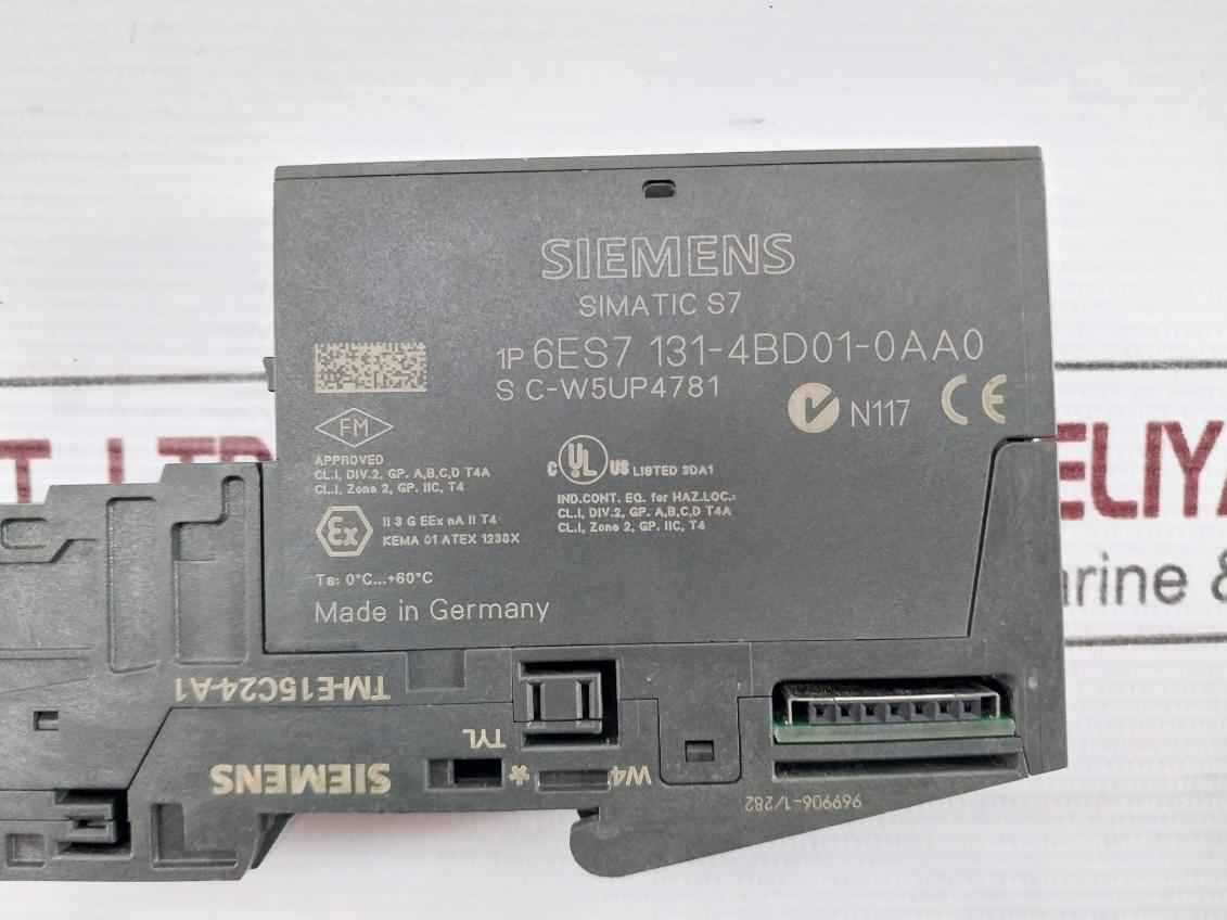 Siemens 6Es7 131-4Bd01-0Aa0 Digital Input Electronic Module Assembly Simatic S7