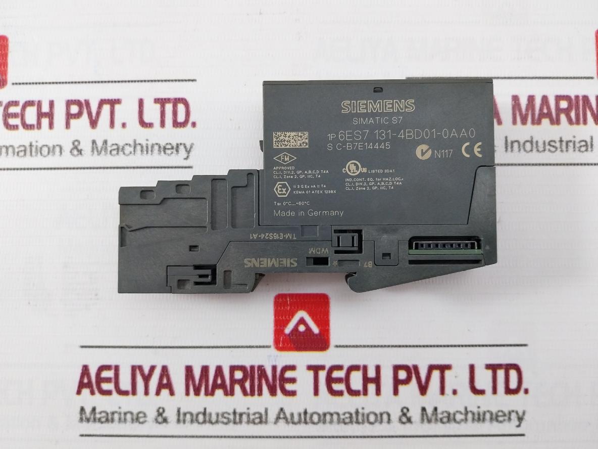 Siemens 6Es7 131-4Bd01-0Aa0 Digital Input Module Dc24V B7 *Wdm