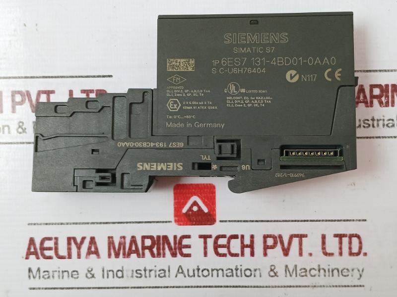 Siemens 6Es7 131-4Bd01-0Aa0 Electronic Module Dc24V 0C To +60C Tyl