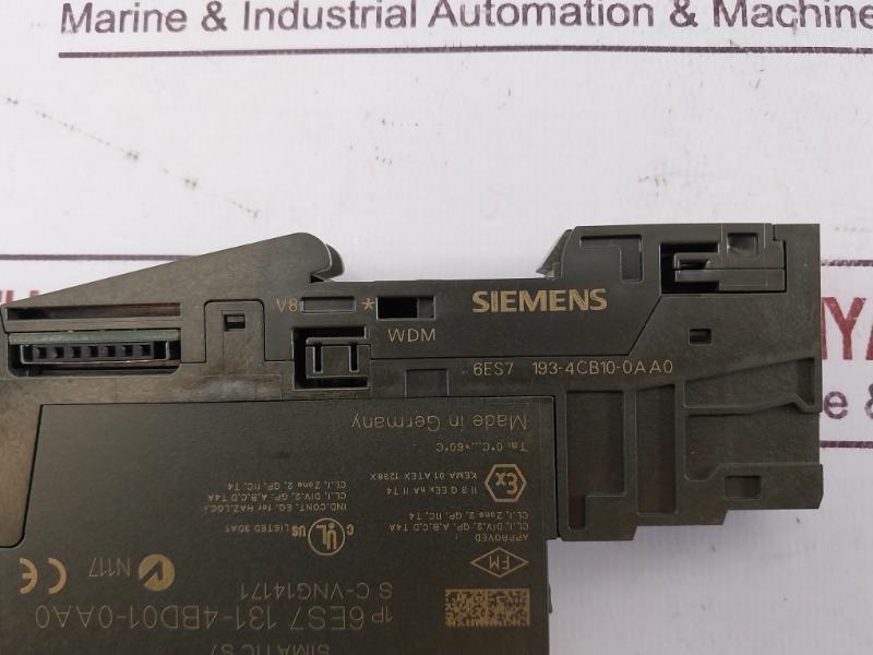 Siemens 6Es7 131-4Bd01-0Aa0 Electronic Module S C-vng14171 Dc24V
