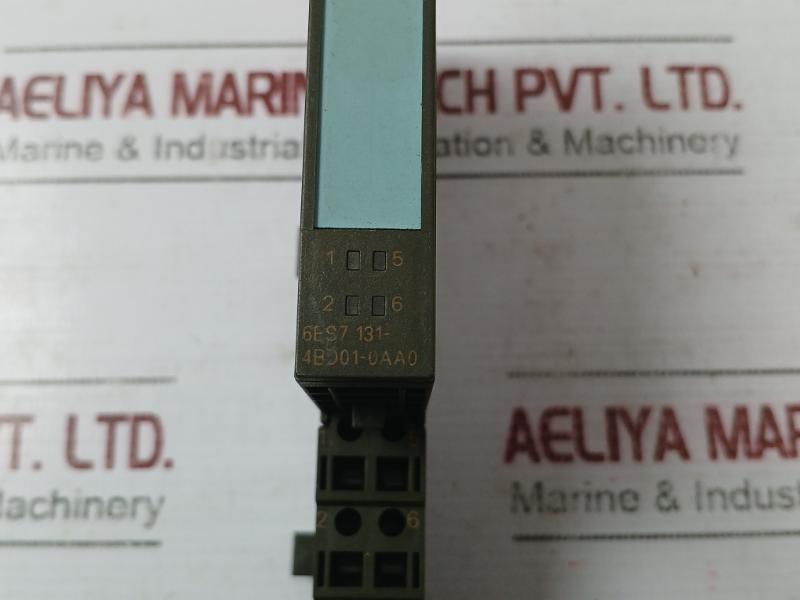 Siemens Simatic S7 6Es7 131-4Bd01-0Aa0 Electronic Module Dc24V 6Es7 193-4Cb10-0Aa0