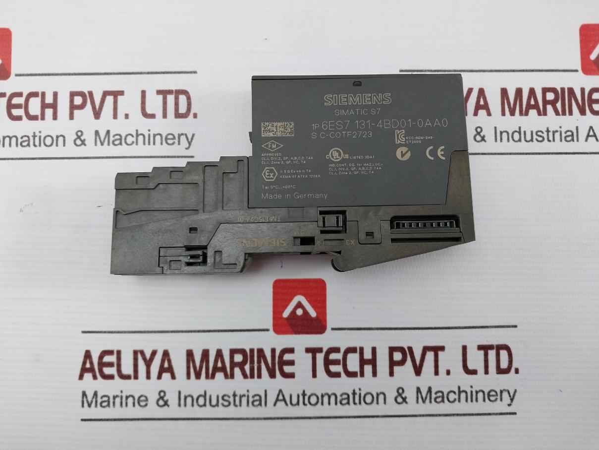 Siemens 6Es7 131-4Bd01-0Aa0 Simatic S7 Electronic Module Dc24V