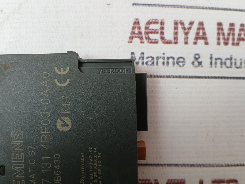 Siemens 6Es7 131-4Bf00-0Aa0 Electronic Module 8 Di Dc24V 6Es7 193-4Ca40-0Aa0